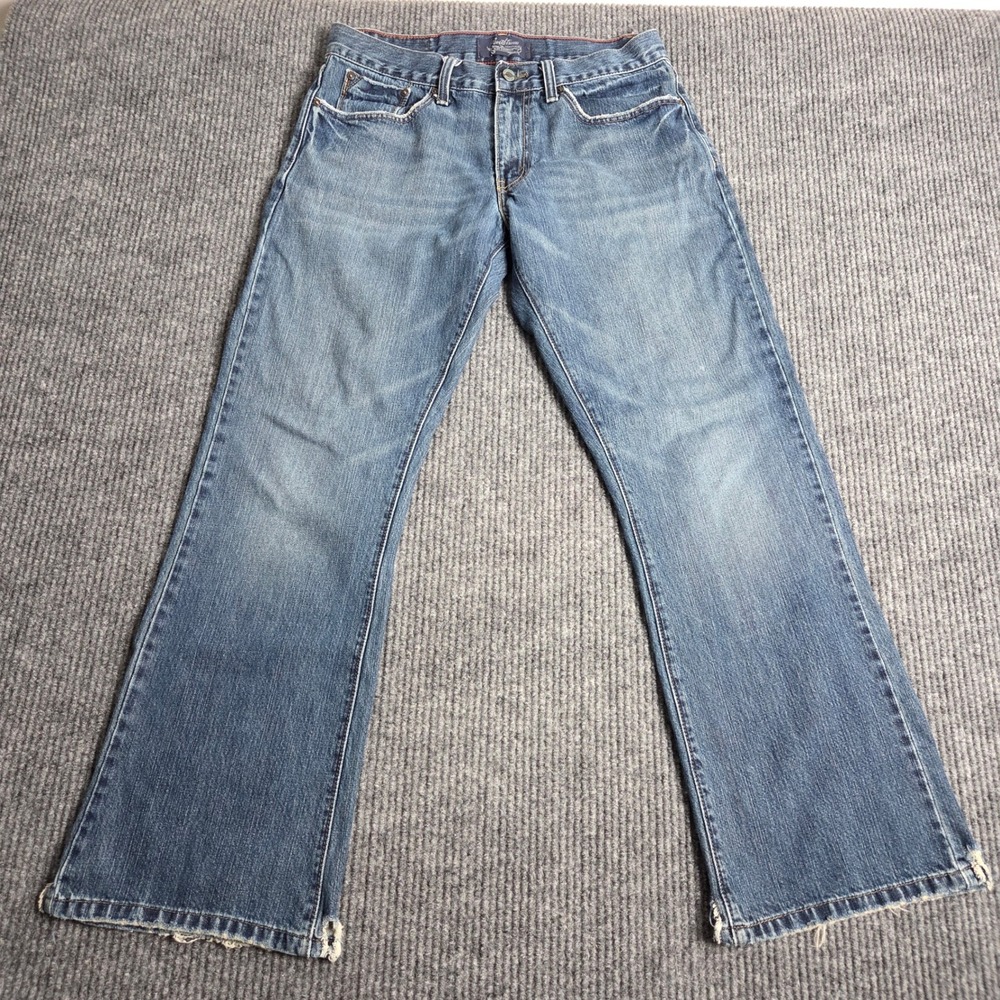 Vintage Levi Strauss Signature Mens Low Slim Bootcut Jeans Medium Wash W32 L30